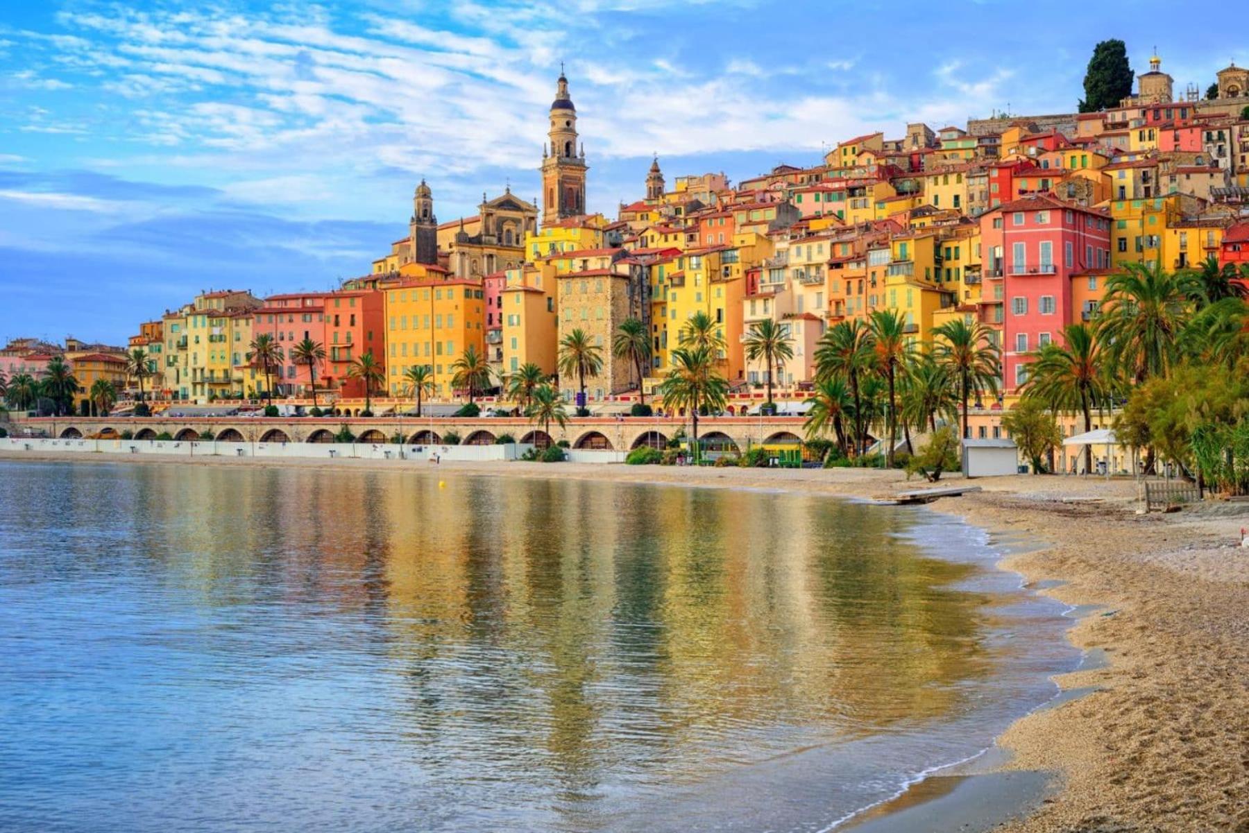 Vieille Ville De Menton Extérieur photo